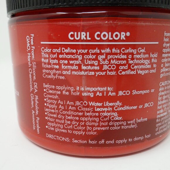 As I am Curl Color Temporary Hair Color Hot Red - Picture 3 of 9